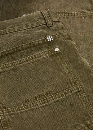 Givenchy o1srvl11e0125 Carpenter Pants in Brown Size US 34 / EU 50 - 5 Thumbnail