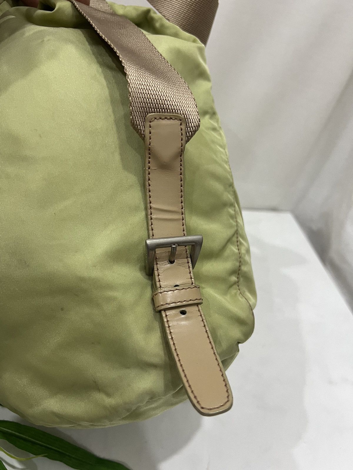 Prada Vintage prada backpack cream nylone Size ONE SIZE - 10 Thumbnail