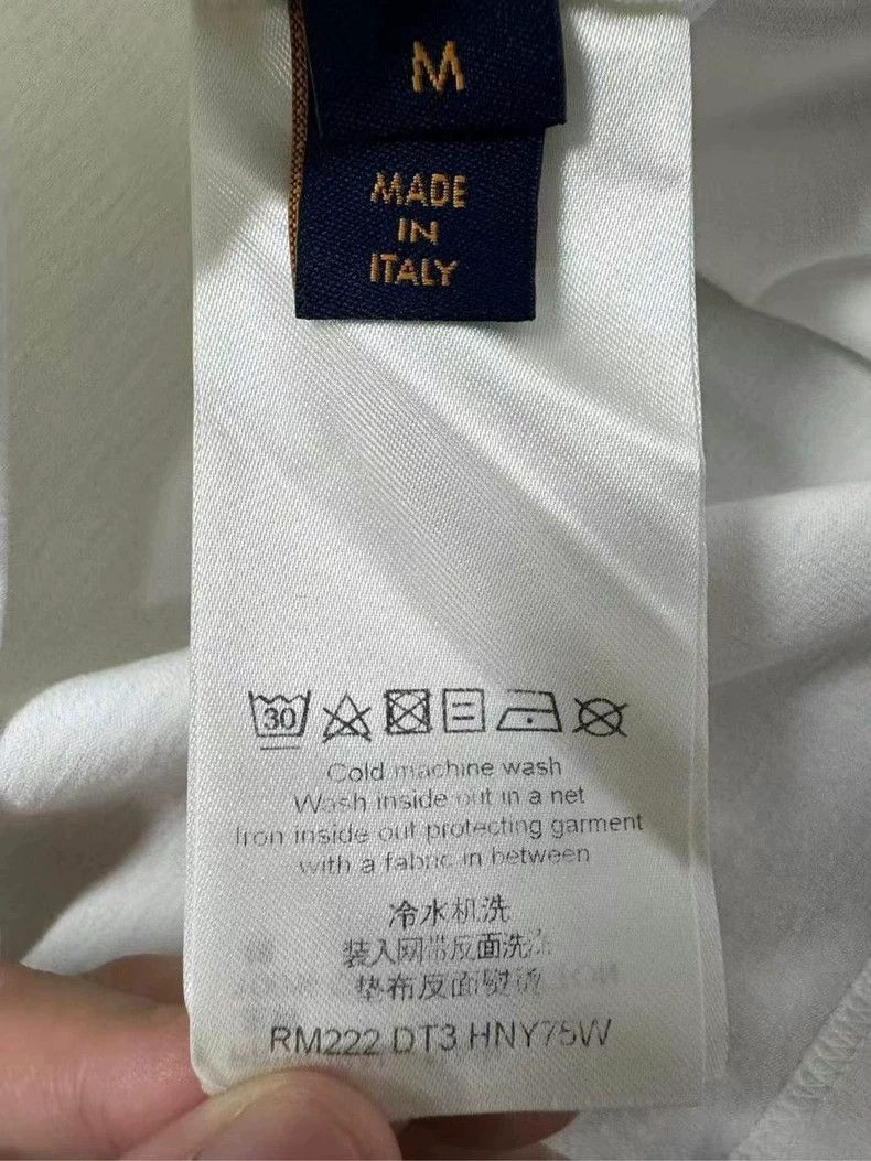 Louis Vuitton Louis Vuitton White Short Sleeve TShirt-2506 Size US M / EU 48-50 / 2 - 4 Thumbnail