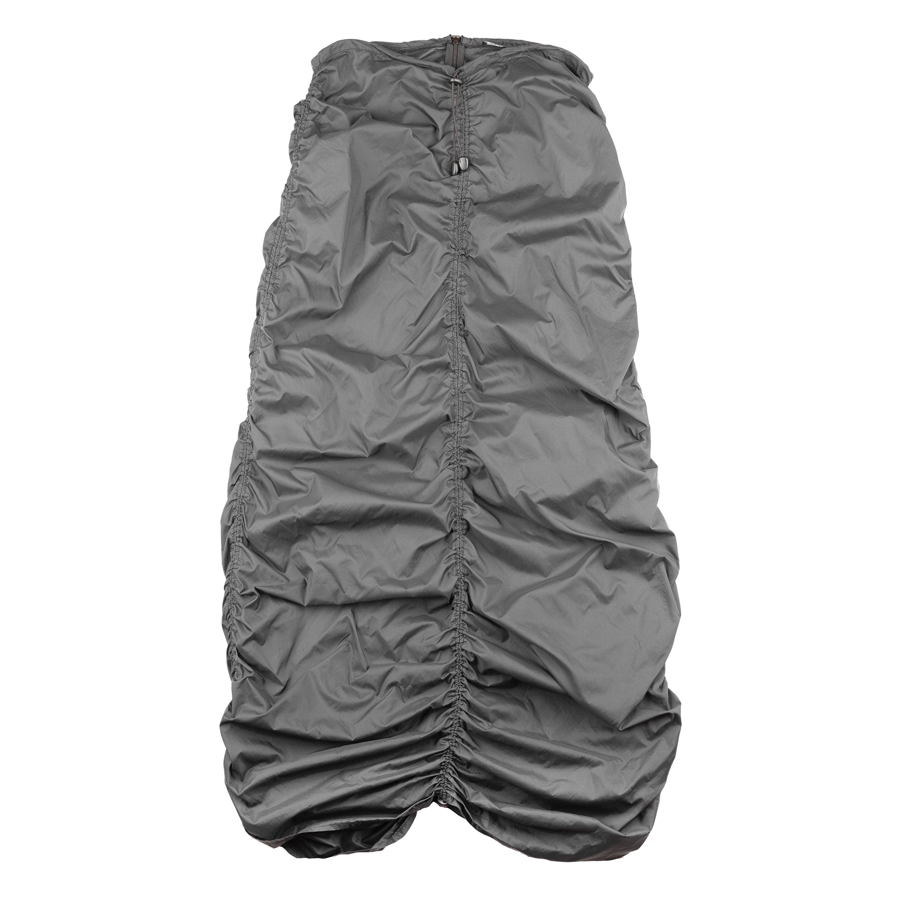 Cop Copine Cop Copine Vintage Long Polyamide Skirt (M) Size 27" / US 4 / IT 40 - 1 Thumbnail