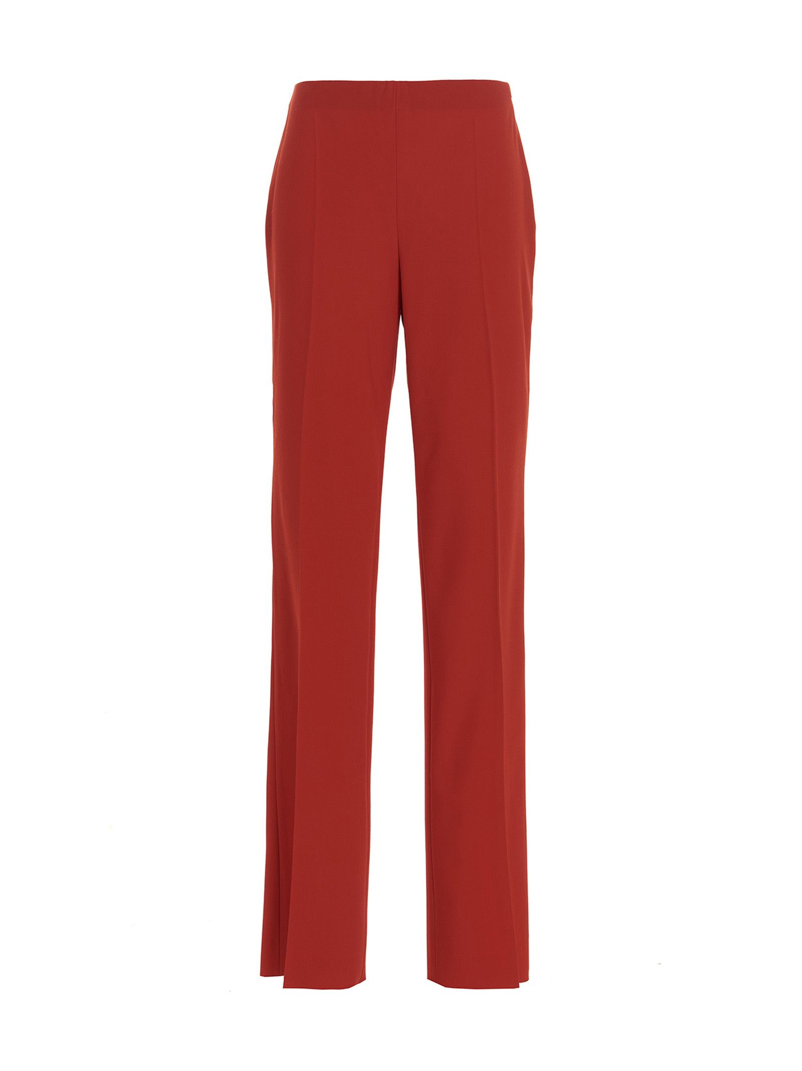 パンツ Ferragamo Straight Pants With Pleat FERRAGAMO Pleated wool straight-leg pants | THE OUTNET