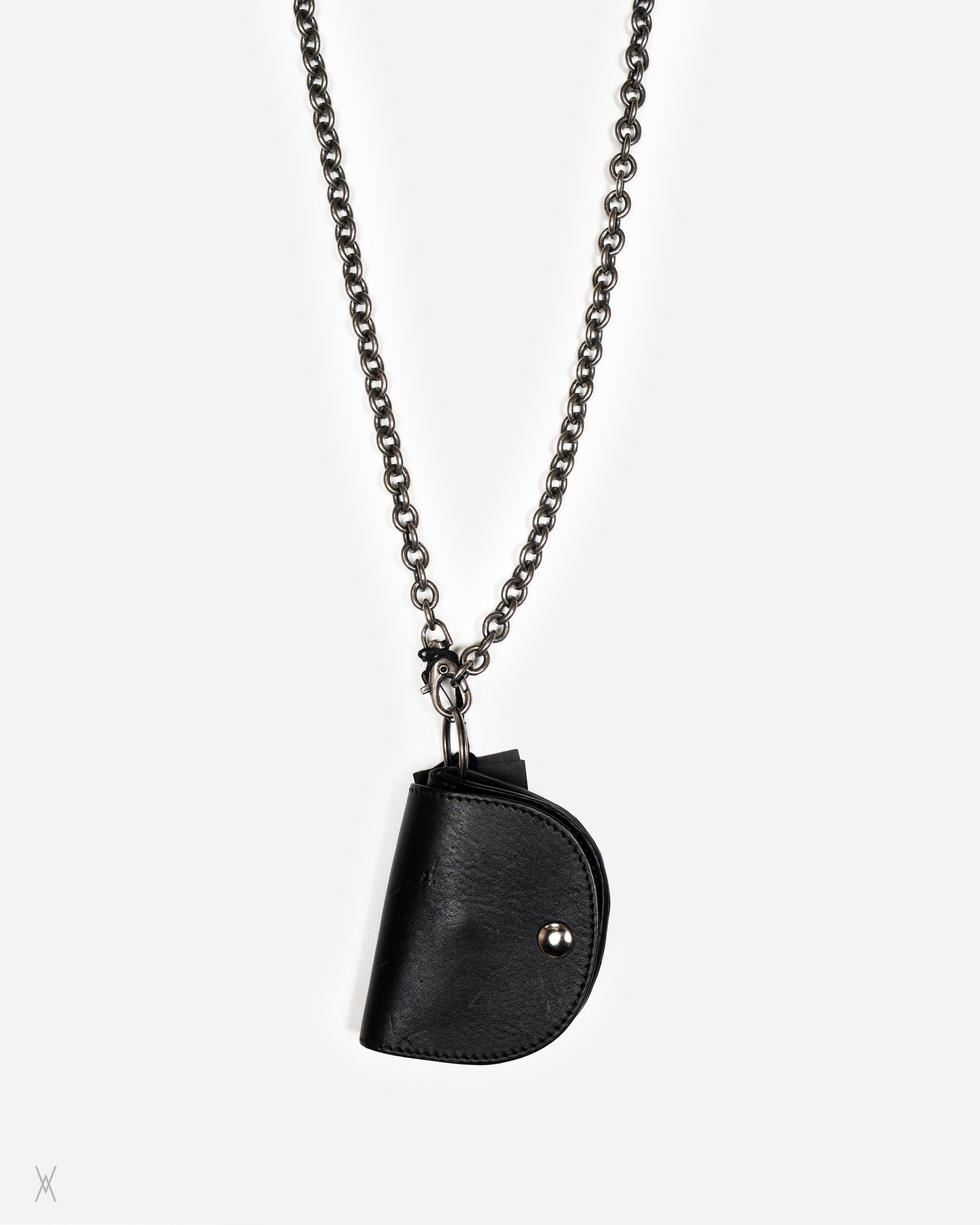 Ann Demeulemeester Black ann demeulemeester card zip wallet | Grailed