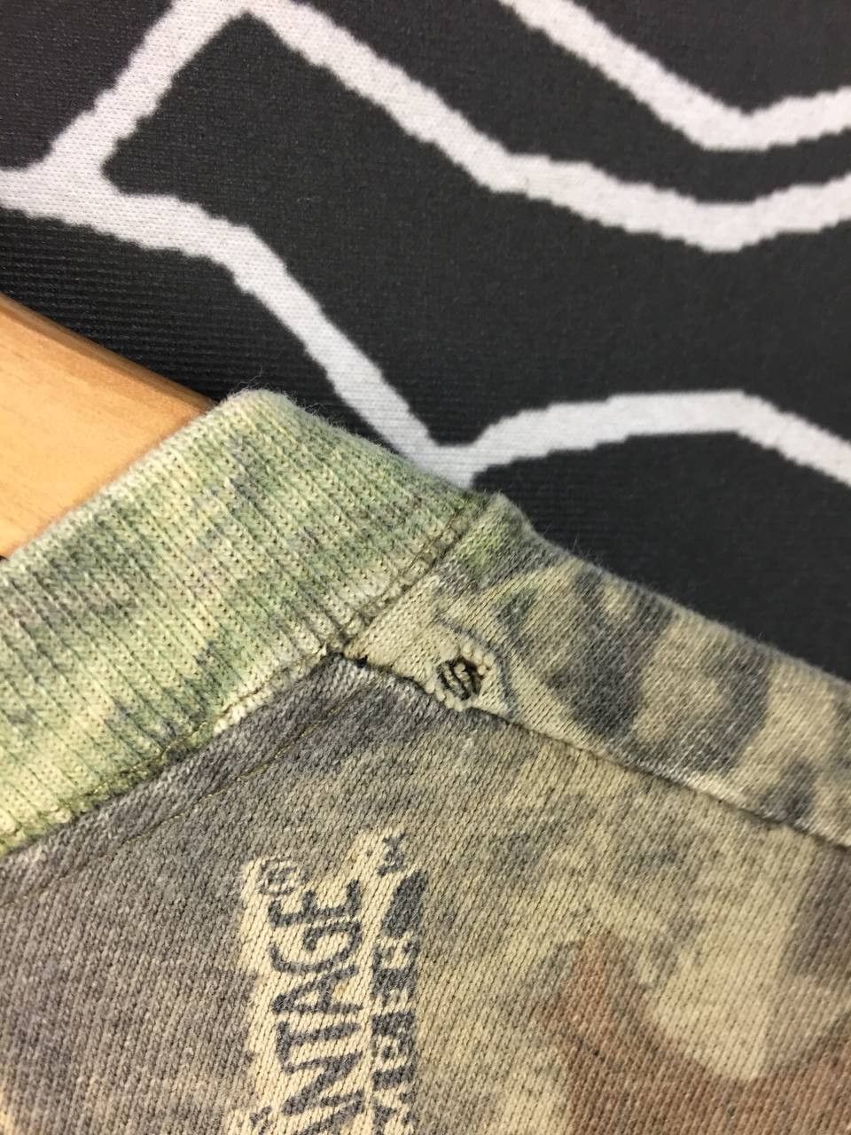 Vintage Vtg 90s Buck Wear Advantage Camo All Over Print Tee Size US XXL / EU 58 / 5 - 11 Thumbnail
