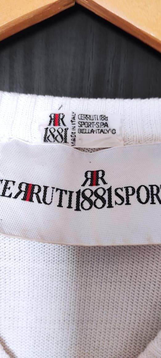 Cerruti 1881 CERRUTI 1881 80'S JIMMY CONNORS TENNIS WOOL TANK TOP Size US M / EU 48-50 / 2 - 14 Thumbnail