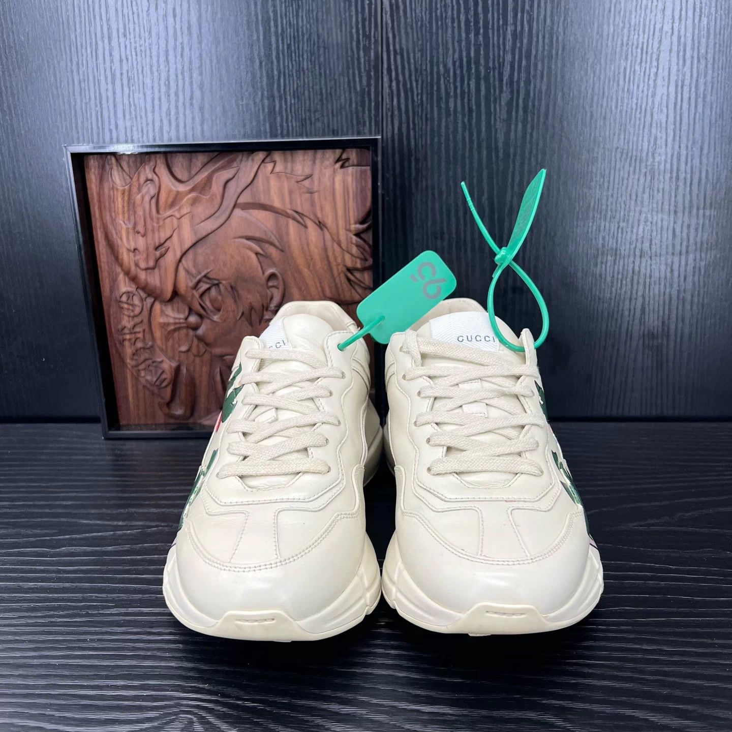 Gucci Gucci Rhyton Strawberry Women's Sneakers New 37 Size US 6 / IT 36 - 8 Thumbnail
