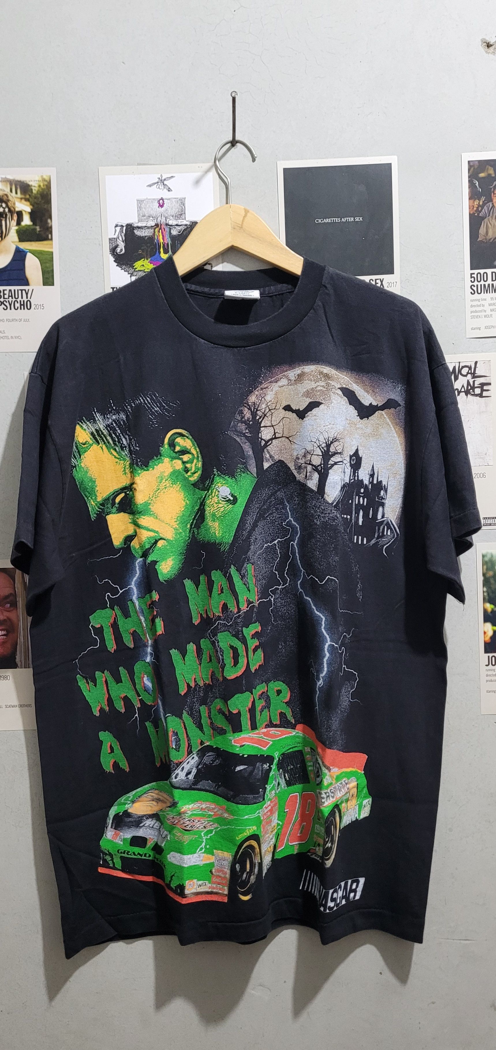 FOR OTHERS 1980 Frankenstein NASCAR Bobby Labonte Hallowen Fansmade Size US XL / EU 56 / 4 - 1 Thumbnail