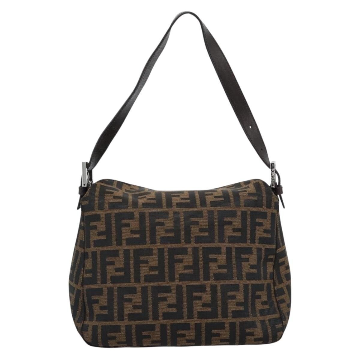 Fendi Fendi Zucca Mamma Baguette Shoulder Bag Black Size ONE SIZE - 12 Thumbnail