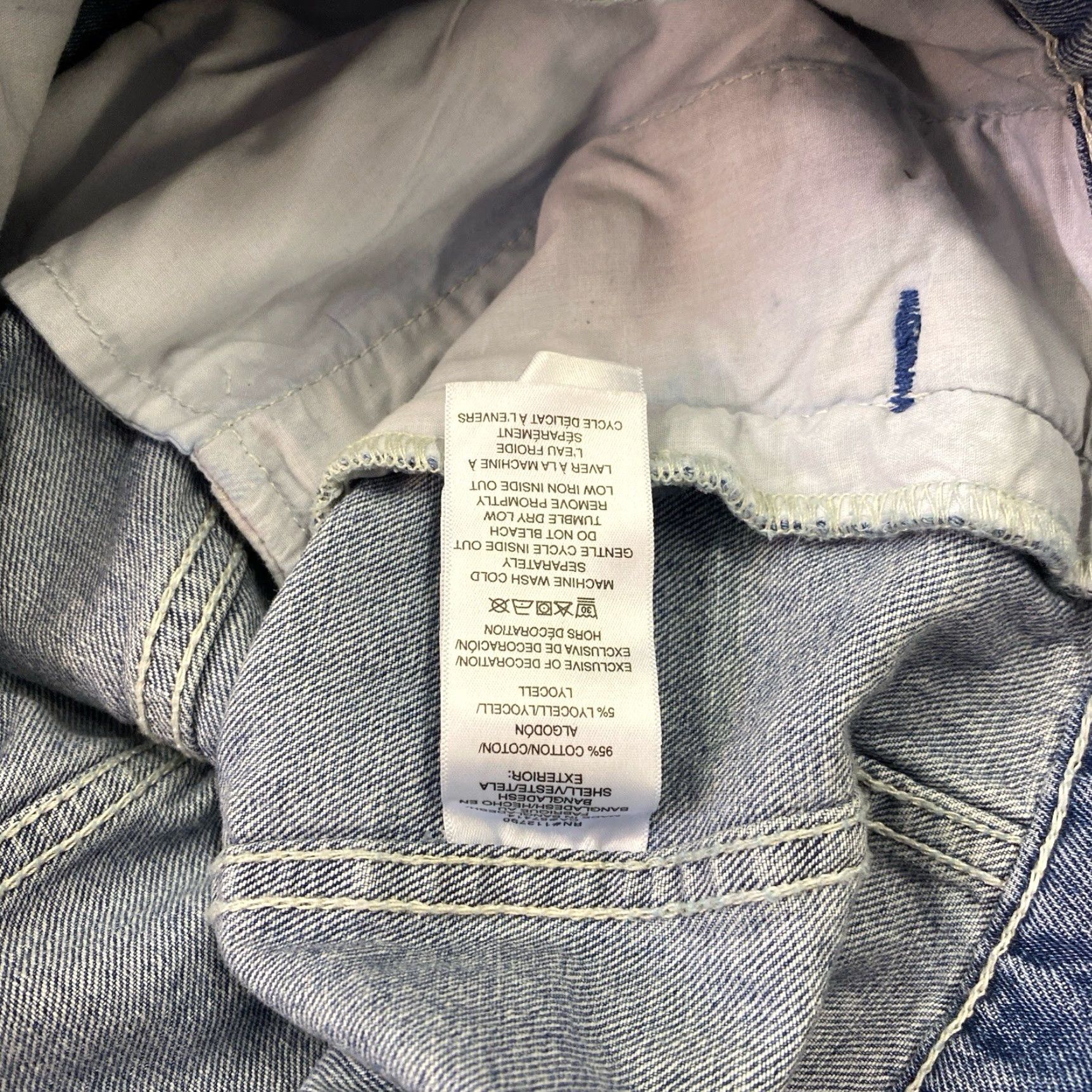 True Religion True Religion Jesse SN Trucker Denim Blue Wash Jean Jacket Mens Medium NWT Size US 31 - 5 Thumbnail