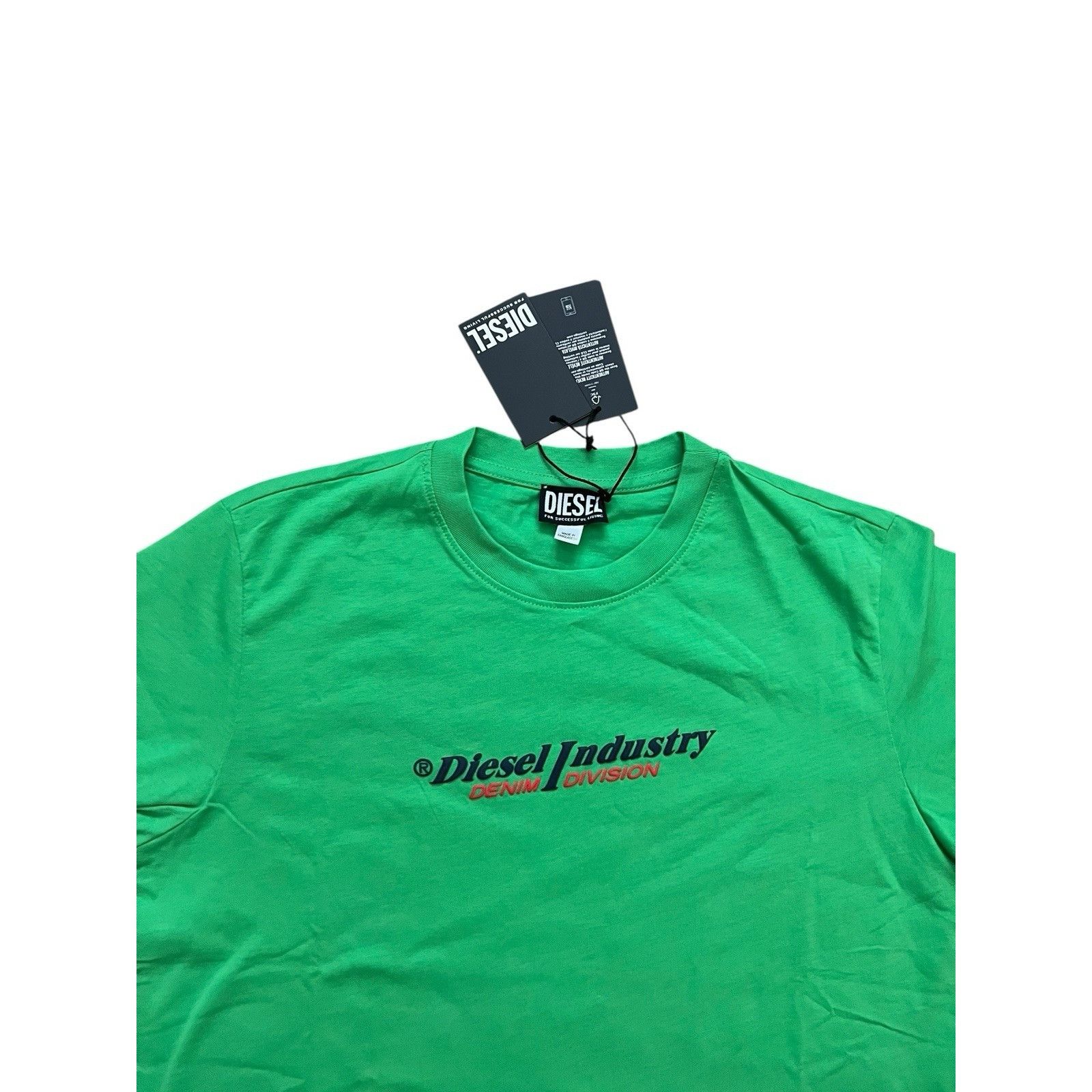 Diesel Diesel T Diegor New Industries Mens T-Shirt Green $80 Size L Size US L / EU 52-54 / 3 - 2 Thumbnail