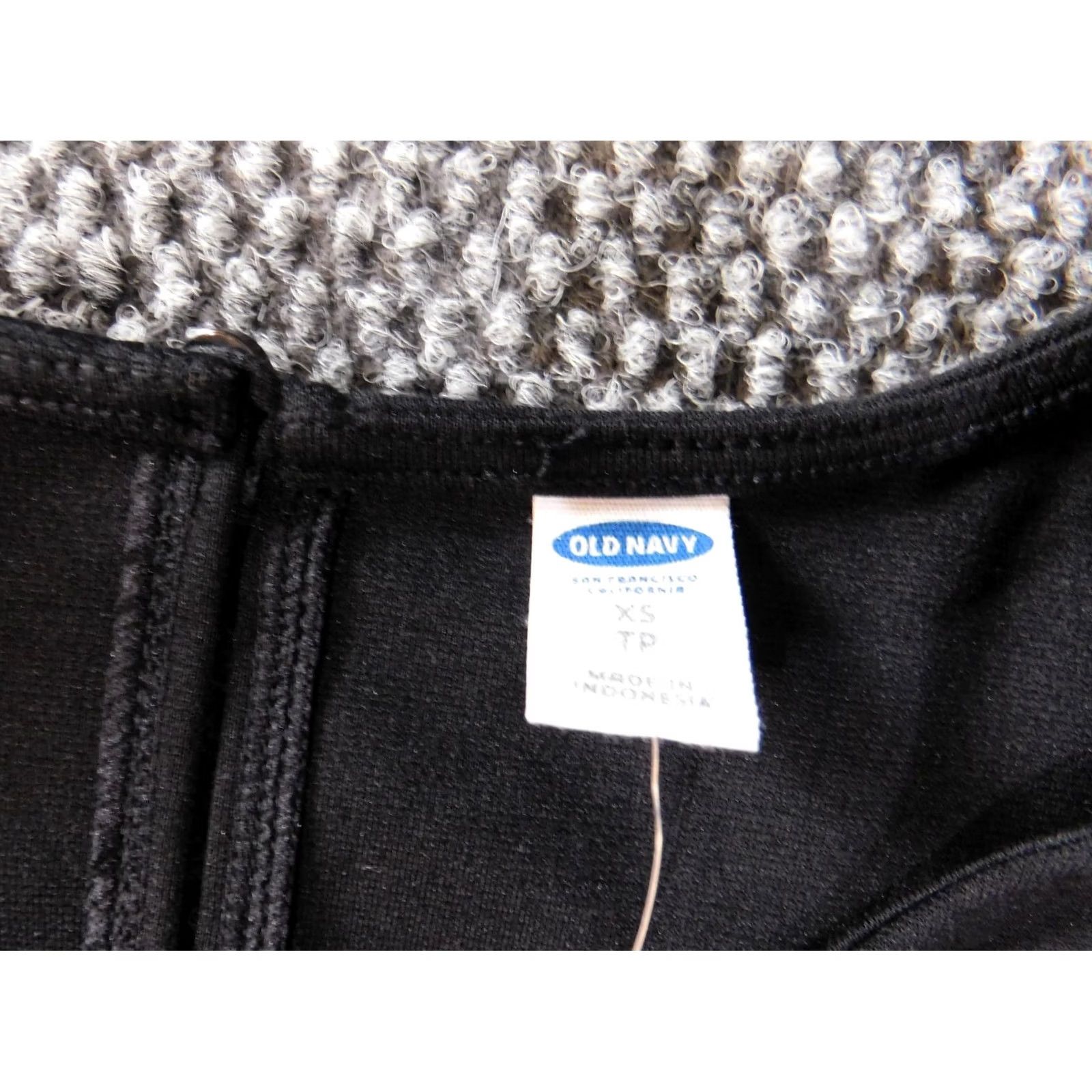 Old Navy Old Navy Womens Dress XS Black Button A-Line Sleeveless Knee Length Casual Stretch Size XS / US 0-2 / IT 36-38 - 4 Thumbnail