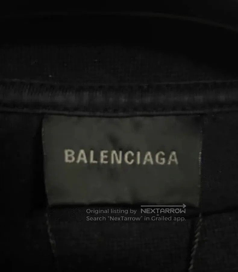 Balenciaga Balenciaga Tape Distressed Gradient Long Sleeve T-Shirt Size US S / EU 44-46 / 1 - 3 Thumbnail