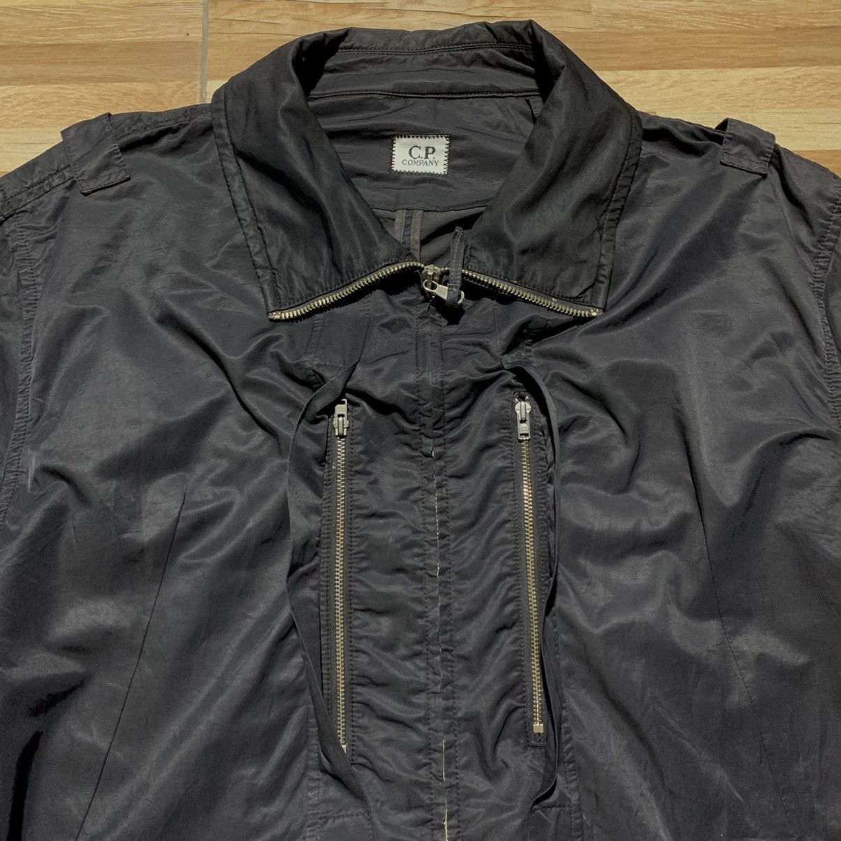 C.P. Company Vintage C.P Company Utility Coated Jacket Size US XL / EU 56 / 4 - 5 Thumbnail