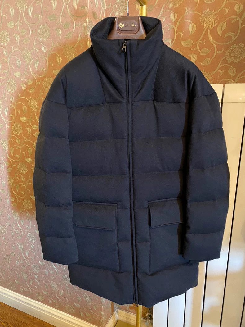 Loro Piana LoroPiana Men's Mid-Length Down Coat - dmc Size US S / EU 44-46 / 1 - 1 Thumbnail