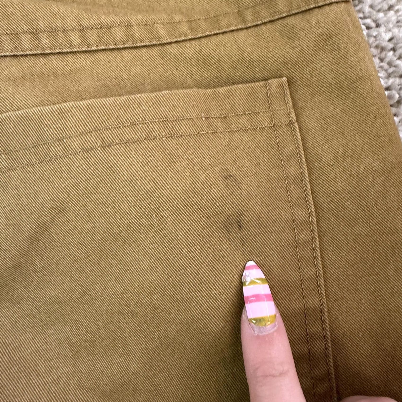 Vintage VINTAGE American Stitch Jogger Pants Mens M Brown Moto Zipper Pockets Size US 31 - 4 Thumbnail