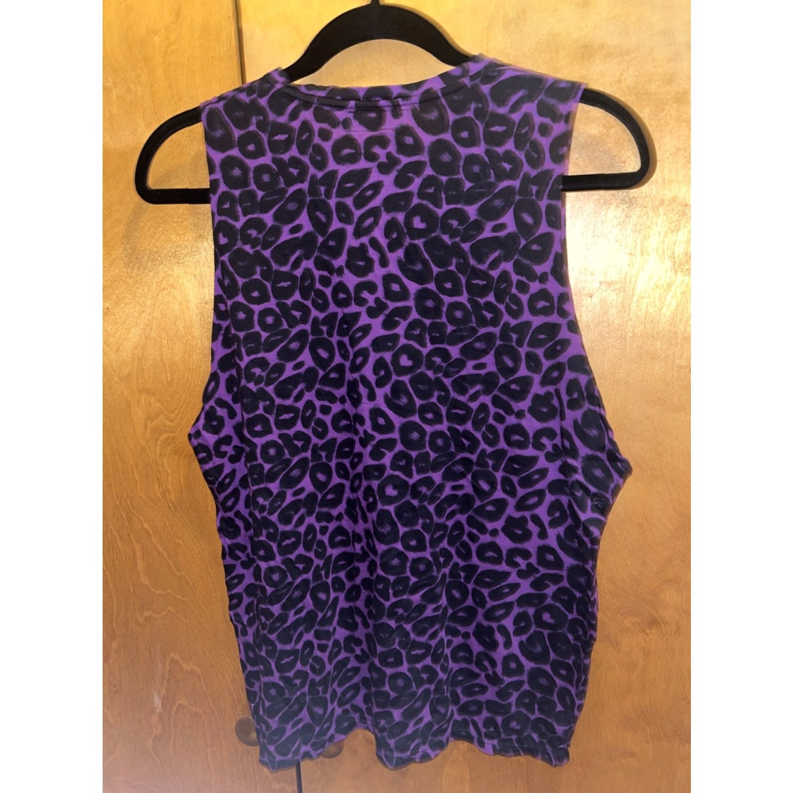 Vintage VINTAGE Motel Women's XS Tank Top Sleeveless Animal Print Oversized Casual Summer Spring Fall Size XS / US 0-2 / IT 36-38 - 3 Thumbnail