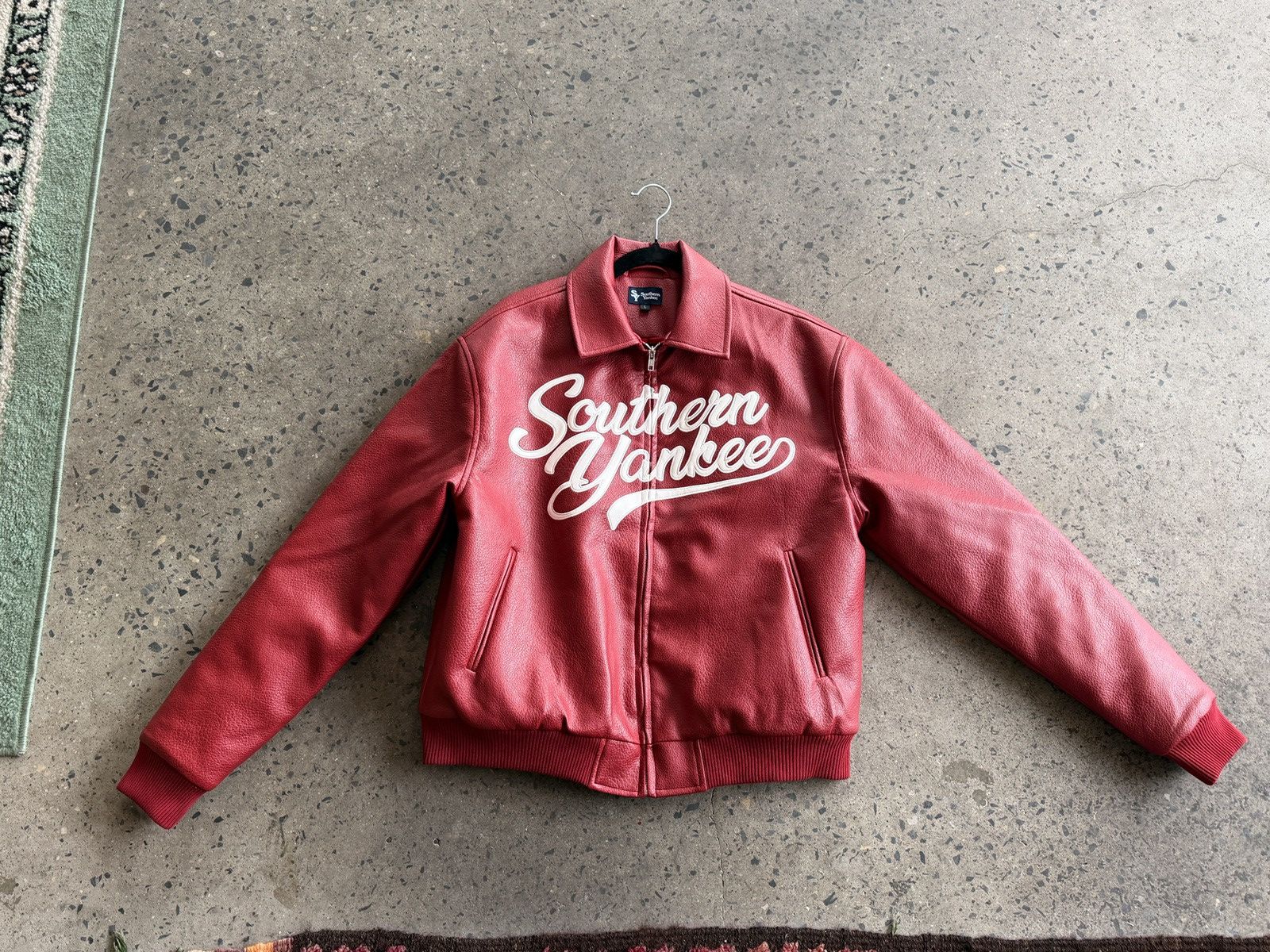 Other Southern Yankee Pebbled leather jacket Size US L / EU 52-54 / 3 - 3 Thumbnail