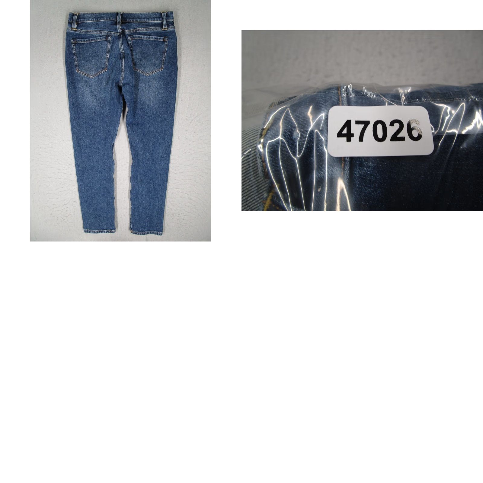 Flint And Tinder Flint and Tinder Jeans Mens Slim Blue 29 5 Pocket Stretch Denim Straight Zip Fly 29x30 Regular Size US 29 - 8 Thumbnail