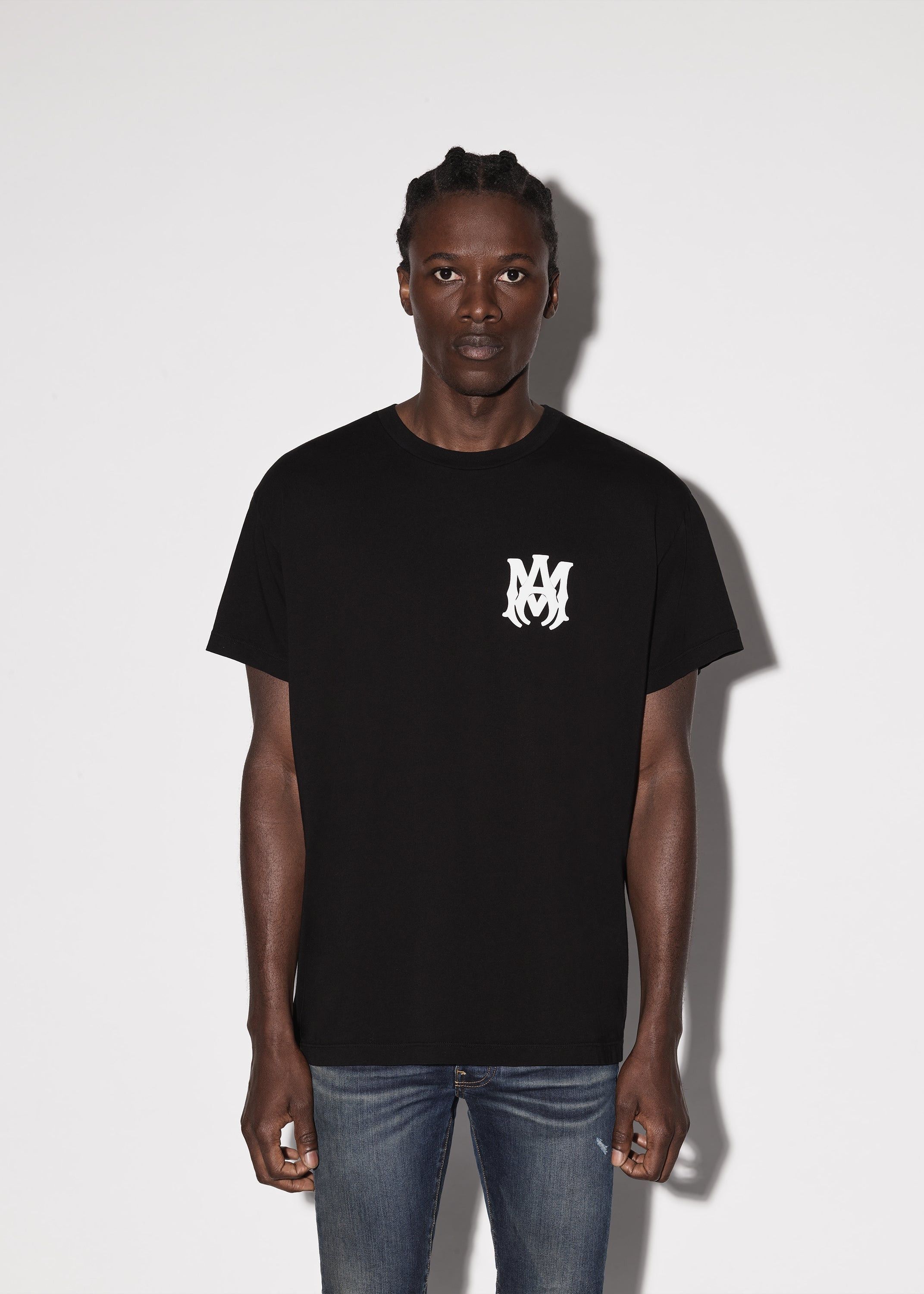 Amiri oc11z0225 M.A Core Logo T-Shirt in Black Size US M / EU 48-50 / 2 - 2 Thumbnail