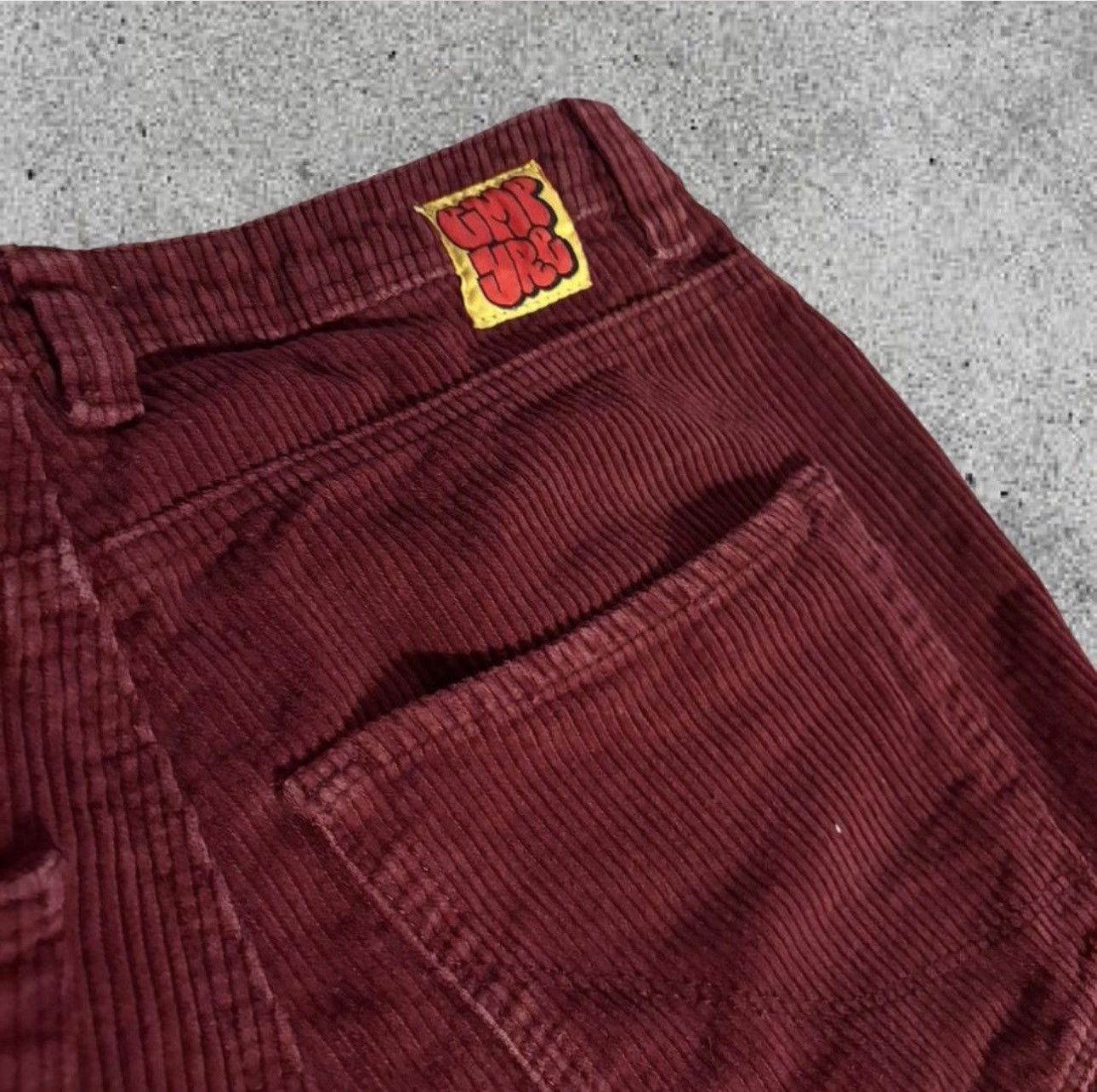 Empyre Burgundy Corduroy Straight Leg Empyre Pants Size US 30 / EU 46 - 4 Thumbnail