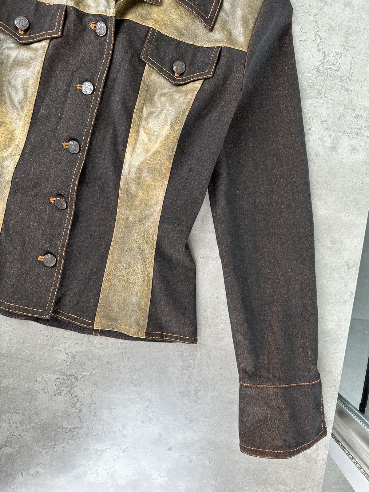 Japanese Brand Vintage Brown Jacket Size S / US 4 / IT 40 - 6 Thumbnail