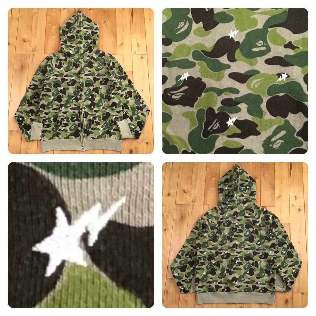 Bape ABC CAMO BAPE STA full zip hoodie a bathing ape star NIGO Size US S / EU 44-46 / 1 - 1 Thumbnail