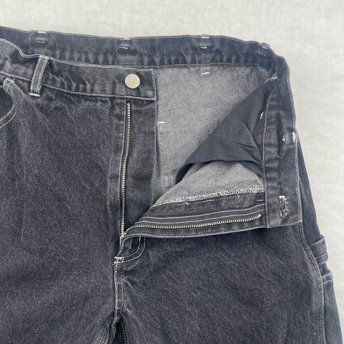 Other Sexhippies black carpenter jeans mens 30x31 Size US 30 / EU 46 - 6 Thumbnail