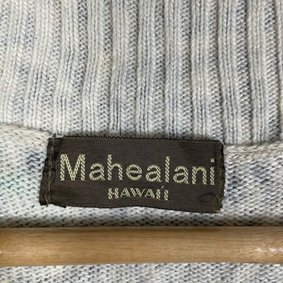 Vintage Vintage 90s Mahealani Hawaii Floral Knitwear Sweater Size US M / EU 48-50 / 2 - 6 Thumbnail