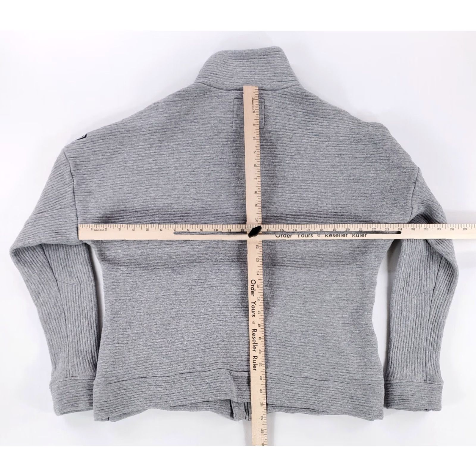 Ariat Ariat Jacket Gray Long Sleeve Windbreaker Ribbed Medium Weight XL Mens Size US XL / EU 56 / 4 - 4 Thumbnail