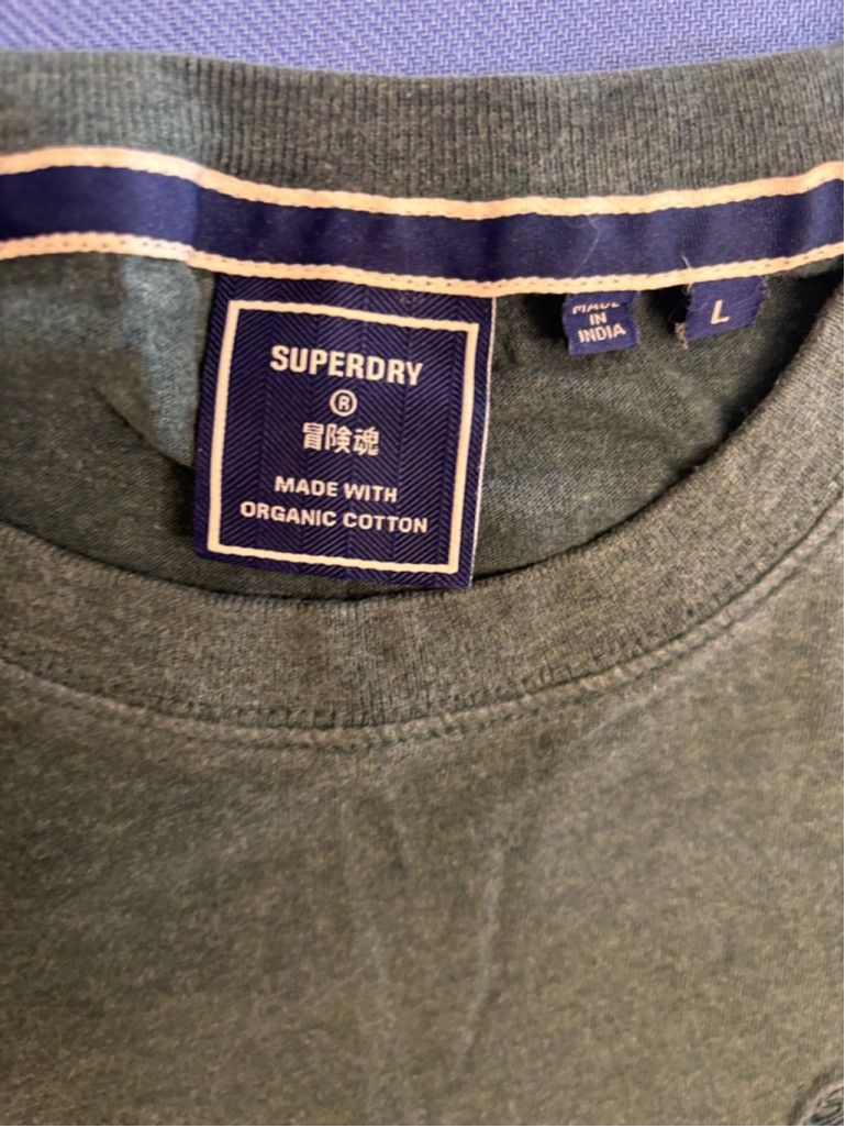 Superdry Men's Superdry T-shirt Size L Green Size US L / EU 52-54 / 3 - 7 Thumbnail