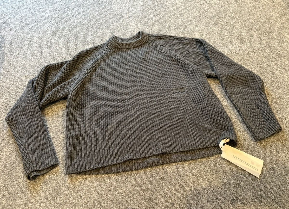 About:Blank About Blank Rib Mock Neck Crew Sweater Size US M / EU 48-50 / 2 - 1 Thumbnail