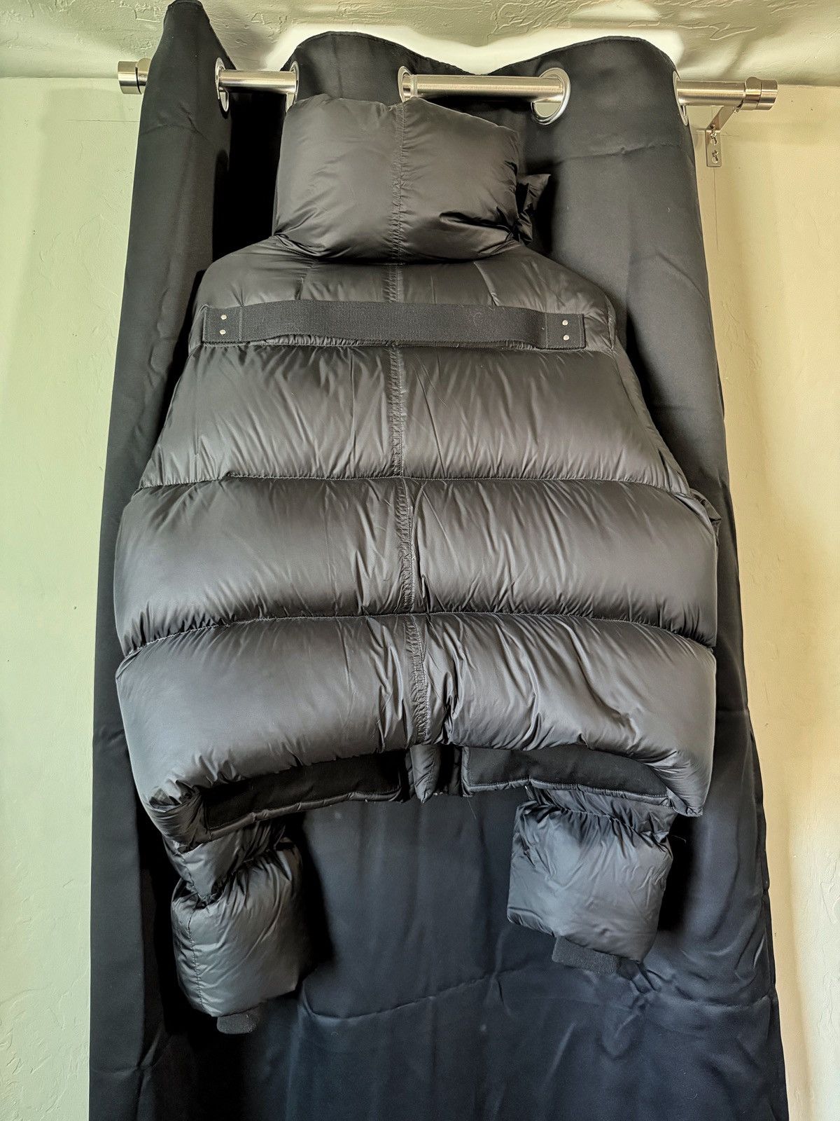 Rick Owens Rick Owens Goose Down Asymmetric Zipper Mountain Puffer Size US S / EU 44-46 / 1 - 4 Thumbnail