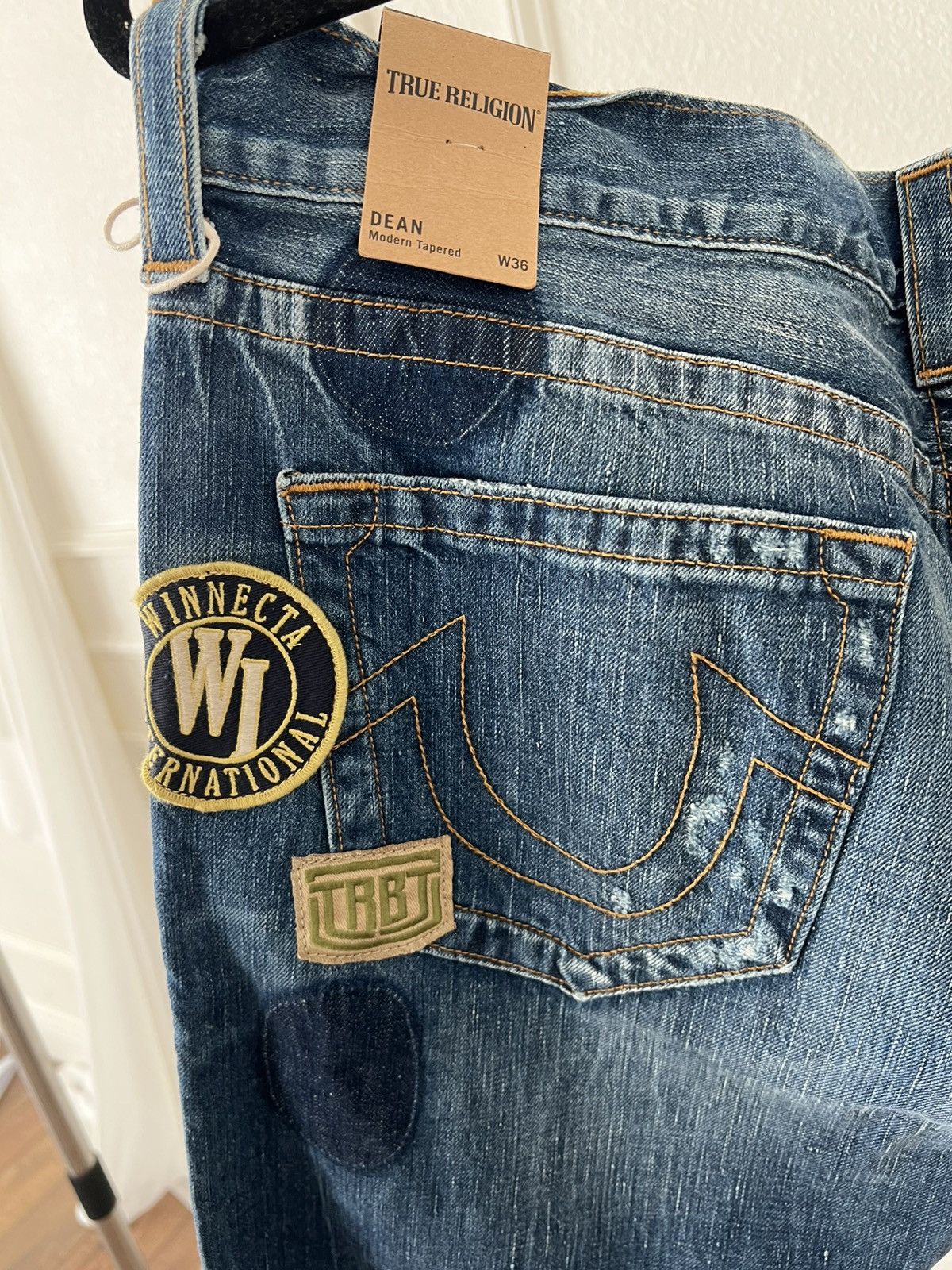 True Religion True religion denim patchwork jeans Size US 36 / EU 52 - 9 Thumbnail