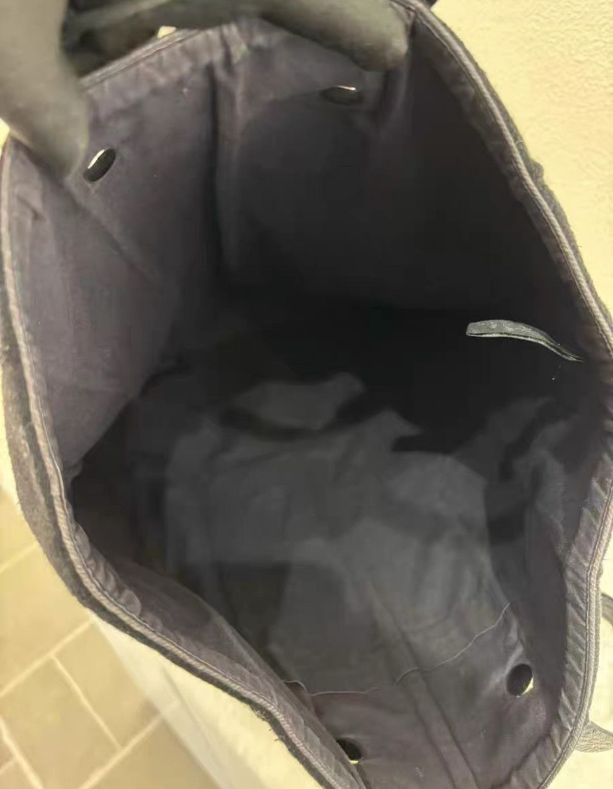Hermes Hermès black long tote handbag J38 Size ONE SIZE - 7 Thumbnail
