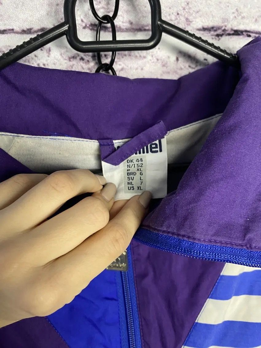 Vintage 🪢 Vintage Hummel 90s Half Zip Light Jacket Rare Streetwear🪢 Size US L / EU 52-54 / 3 - 4 Thumbnail