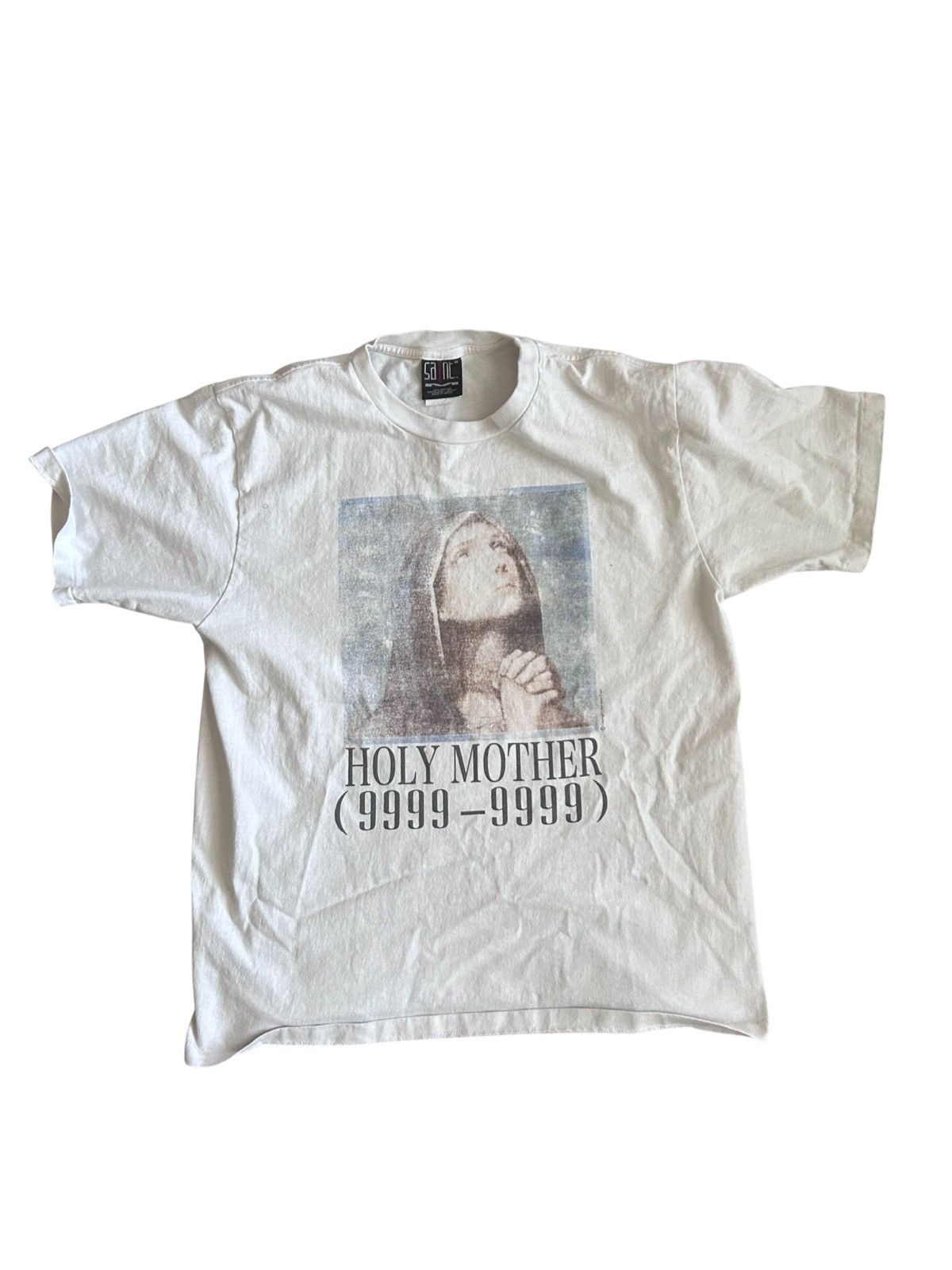 Saint Michael × Vintage Saint Michael “HOLY MOTHER” t shirt | Grailed