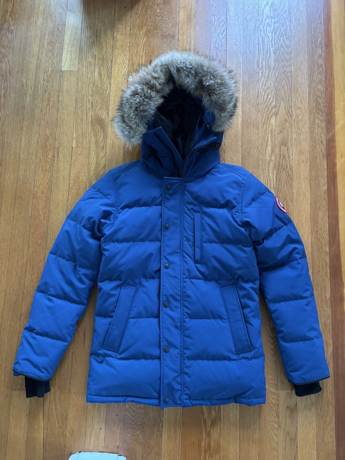 Canada Goose $1495 Blue Carson Parka with Fur Size US M / EU 48-50 / 2 - 1 Thumbnail