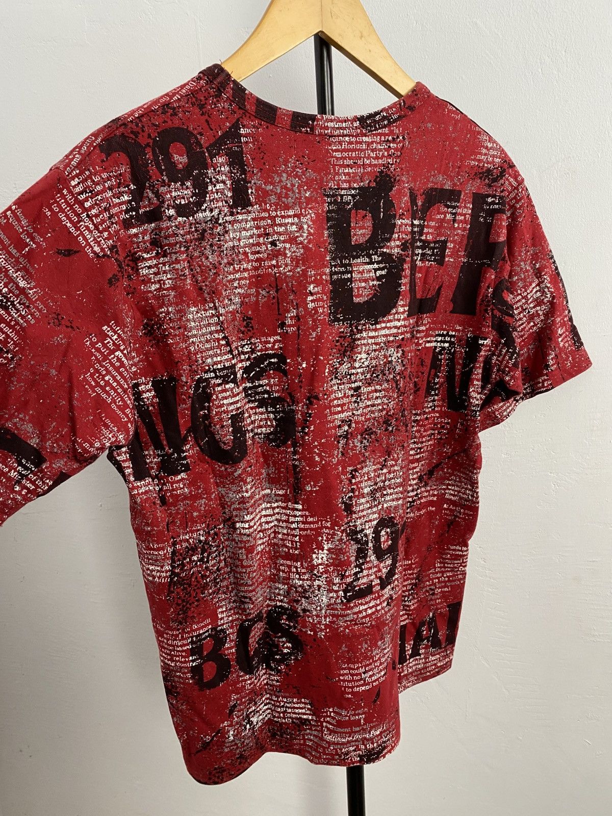 If Six Was Nine × Japanese Brand × Le Grande Bleu (L.G.B.) Berning sho poem t-shirt Size US L / EU 52-54 / 3 - 4 Thumbnail