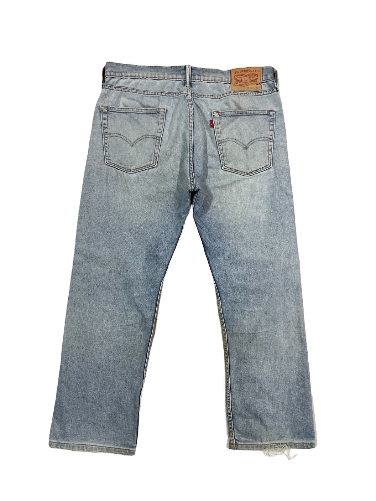 Levi's Vintage Clothing Vtg Levi’s 501 Loose Fit Straight Leg Ripped Jeans #3423 Size US 32 / EU 48 - 5 Thumbnail