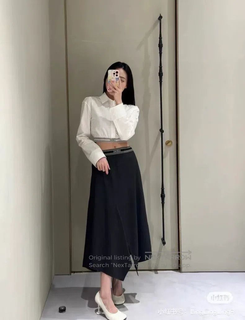 Loewe Loewe Pencil Skirt Size 24" / US 00 / IT 34 - 1 Thumbnail