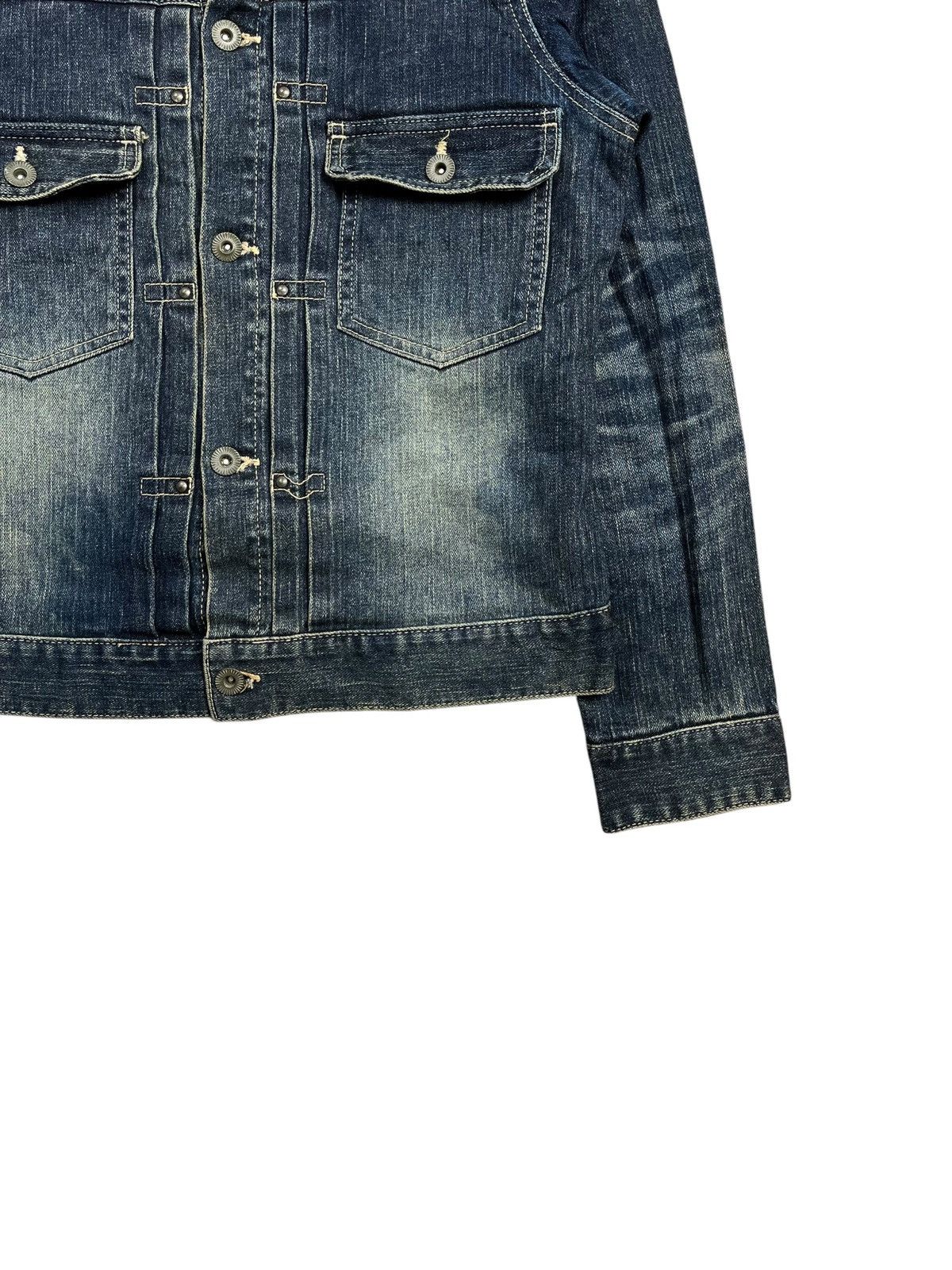 NANO universe 2000s Nano Universe - Mud Was Denim Jacket Size US M / EU 48-50 / 2 - 11 Thumbnail