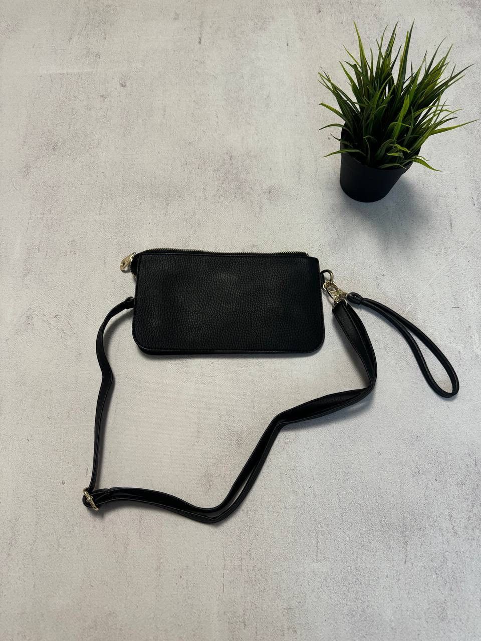 Leather × Mulberry Mulberry Leather Shoulder Bag Messenger Black Womens Size ONE SIZE - 4 Thumbnail