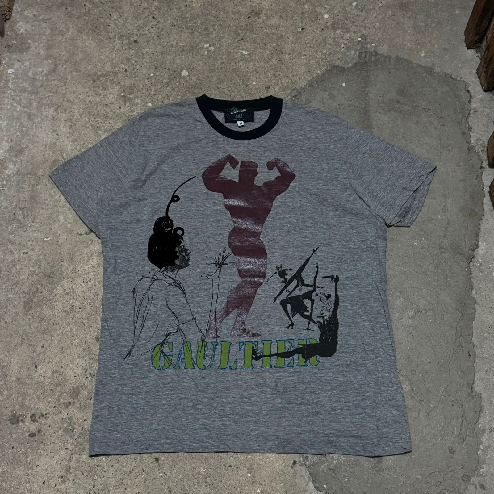 Vintage Jean Paul Gaultier logo t-shirt