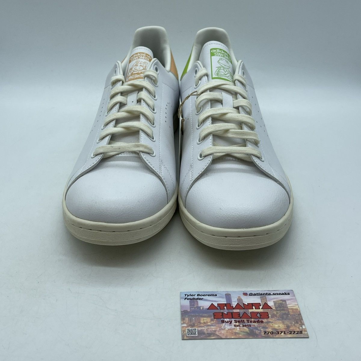 Adidas Disney x Stan smith miss piggy & Kermit Size US 14 / EU 47 - 2 Thumbnail