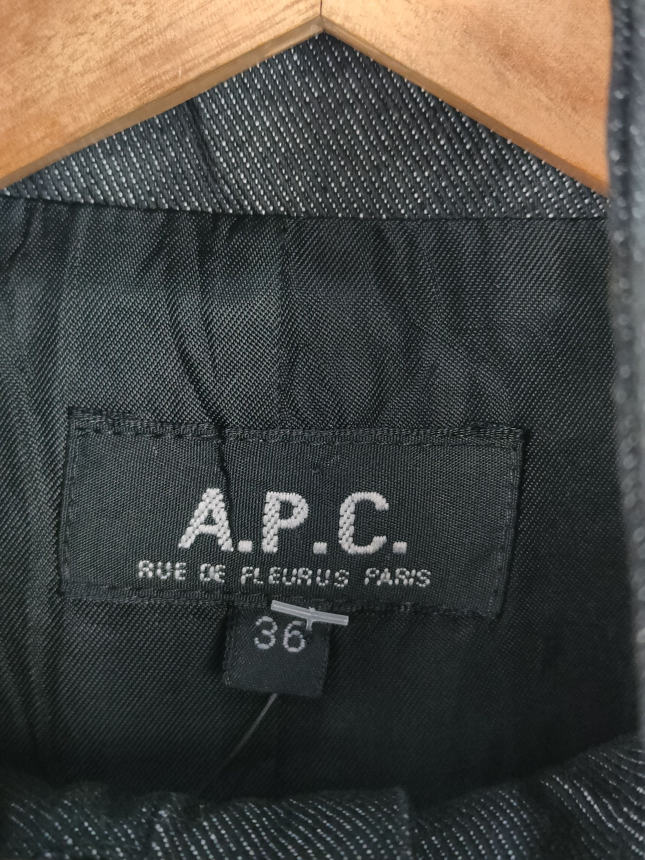 A.P.C. A.P.C Button Jacket Size US XS / EU 42 / 0 - 4 Thumbnail