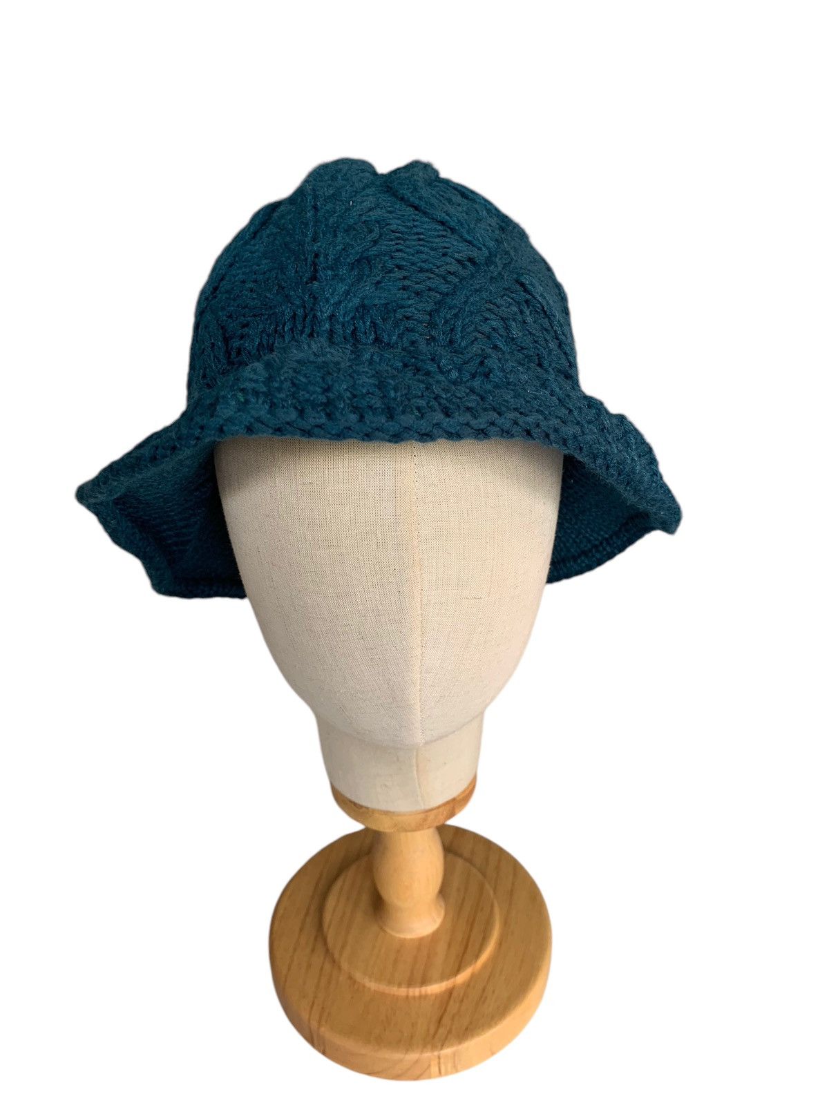 Japanese Brand × Kapital × Vintage Milsa Knitted crochet Bucket Hats Made In Japan Size ONE SIZE - 7 Thumbnail