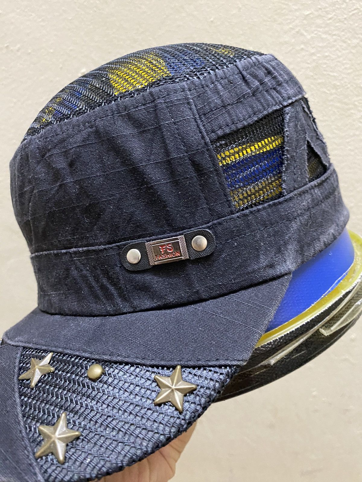 Hysteric Glamour × If Six Was Nine × Le Grande Bleu (L.G.B.) 2000s Cadet hat studet mesh y2k style Size ONE SIZE - 2 Thumbnail