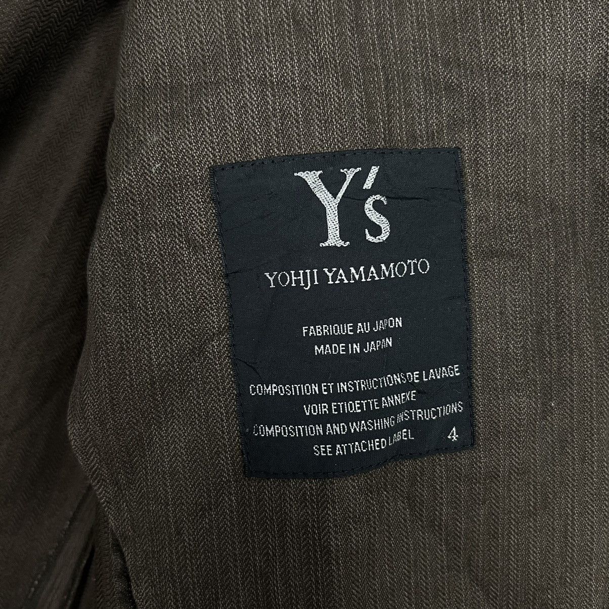 Yohji Yamamoto 🔥 YOHJI YAMAMOTO PINSTRIKE CHORE JACKET MADE IN JAPAN Size US S / EU 44-46 / 1 - 15 Thumbnail