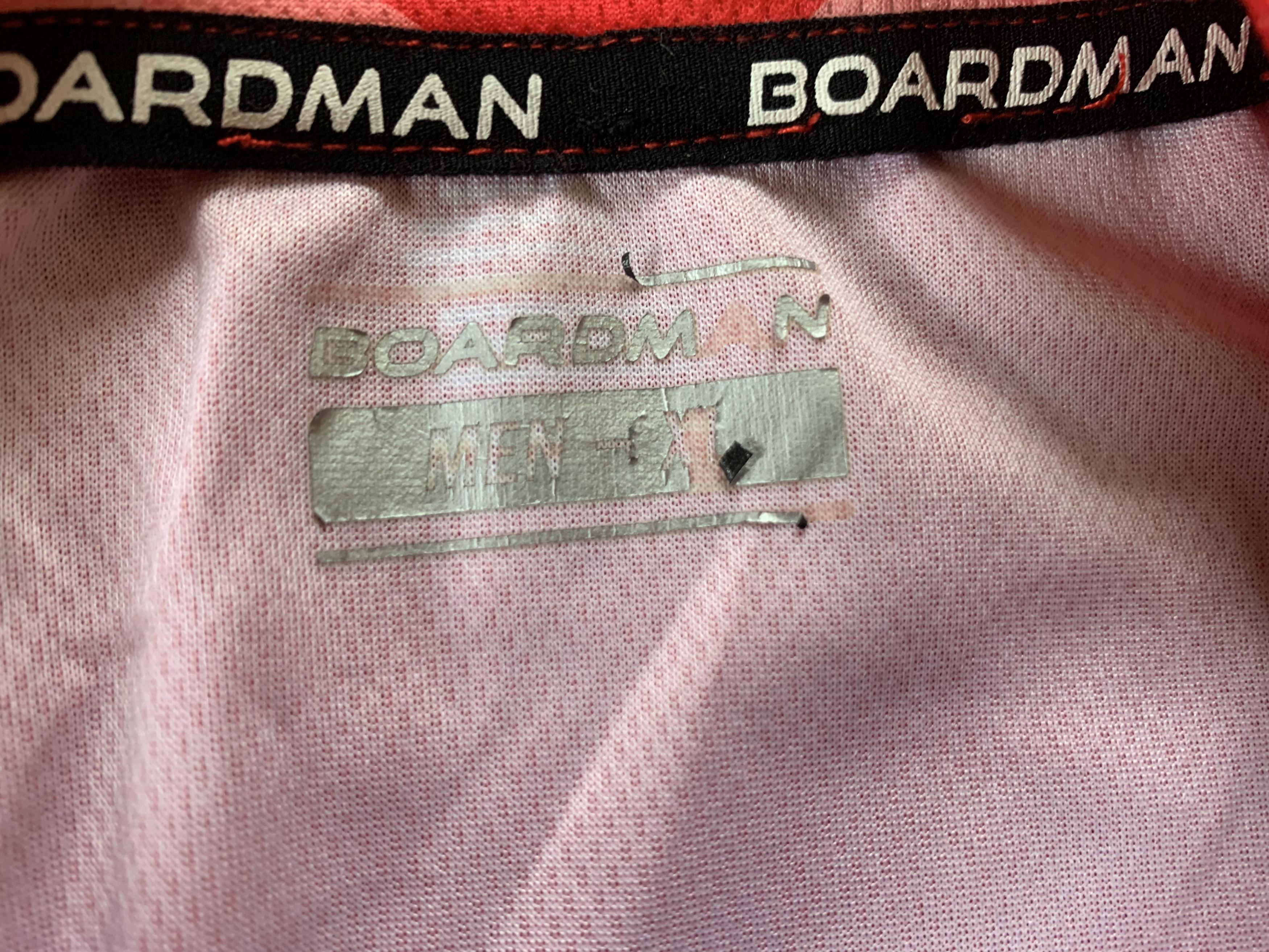 Bicycle Boardman Men's Short Sleeve Full Zip Cycling Jersey Size US XL / EU 56 / 4 - 5 Thumbnail
