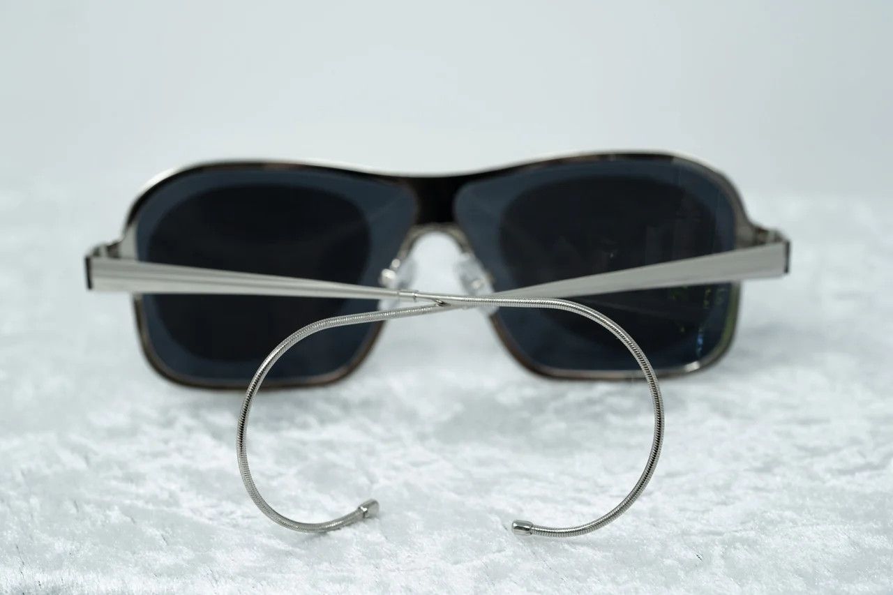 Raf Simons Raf Simons Sunglasses Rectangular Silver and Grey Size ONE SIZE - 3 Thumbnail