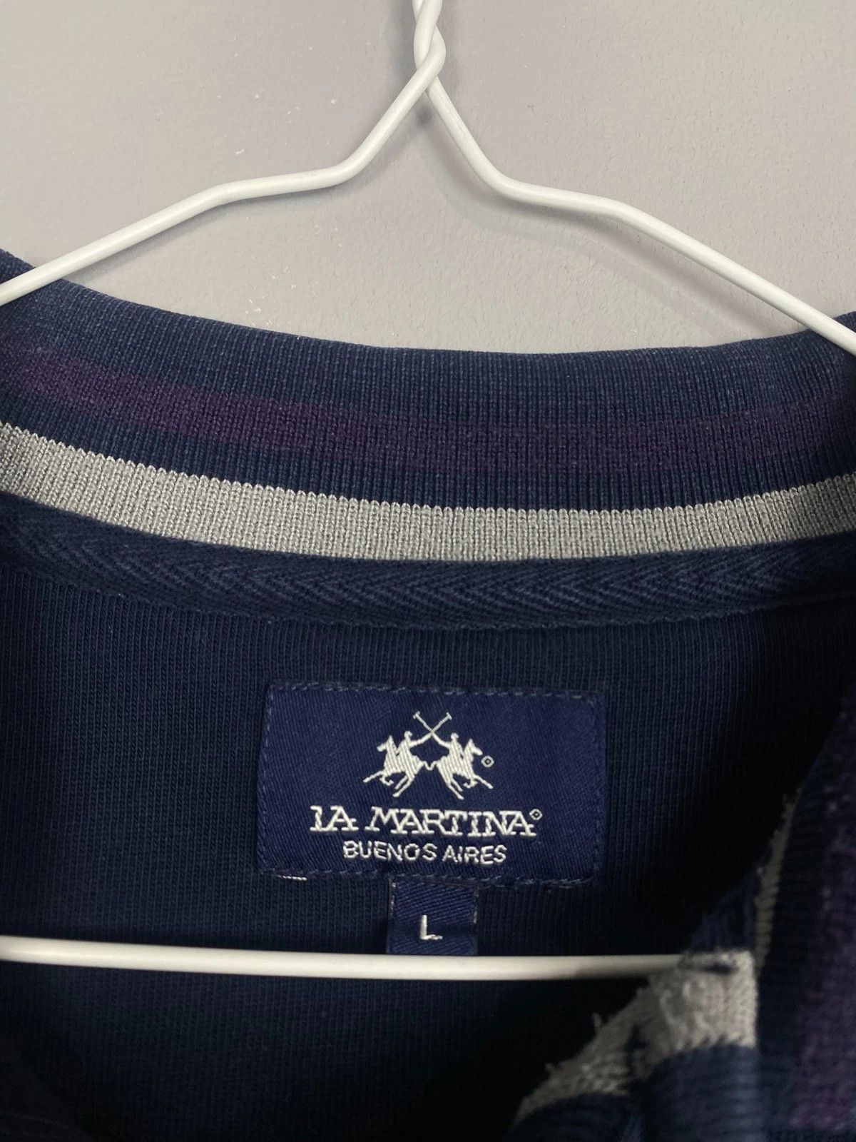 La Martina La Martina Montreal Canada Longsleeve Polo Rugby Shirt Size US L / EU 52-54 / 3 - 5 Thumbnail